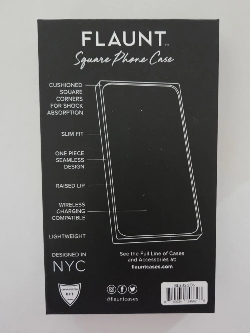 Flaunt SQUARE® Tortoise Shell Samsung Galaxy S21 Case With Phone Ring